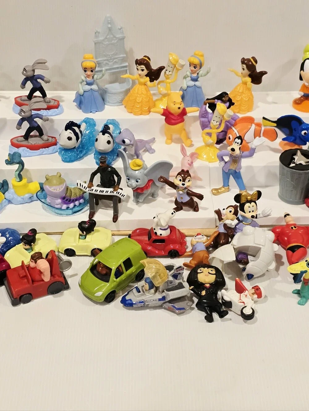 Disney Character Toy Figure Set Happy Meal Toy Lot